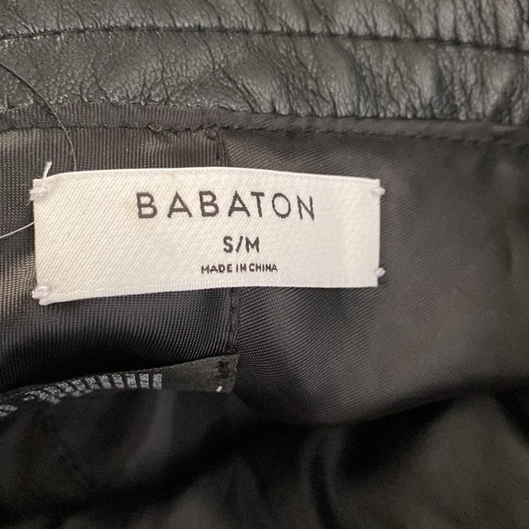 ❗️SOLD❗️ARITZIA Babaton Sandra Faux Leather Bucket Hat Size S/M - Picture 5 of 7